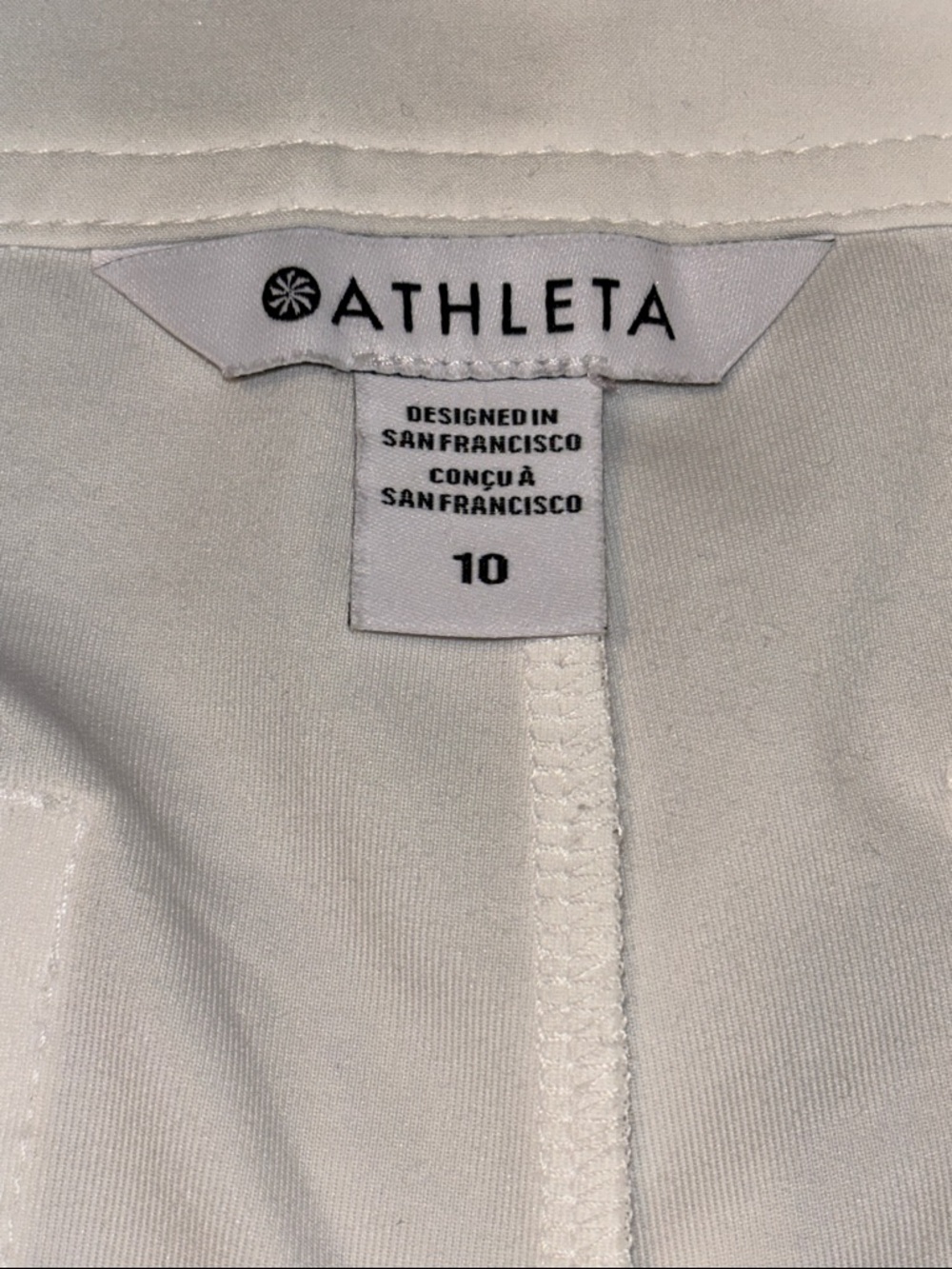 Athleta Skyline High Rise Barrel Leg Pants in Crisp White - Picture 9 of 11
